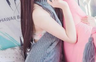高清美图来了！喵糖映画的邻家妹妹在这里，居然还挺调皮？