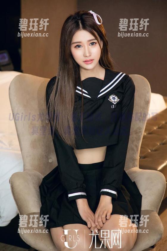 UGirls尤果网 - 看王幼贞，白裙搭配的写真壁纸，真是美得让人心慌。