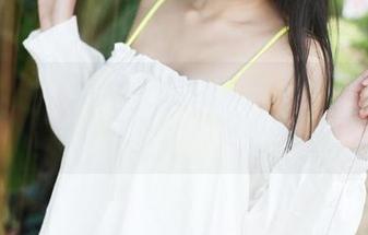 美媛馆 – 白色私拍美图中的徐子琦Anna:你以为是阴天,其实是阳光正好!